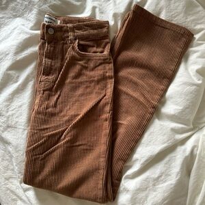 Reformation Cynthia High Rise Straight Corduroy Pants